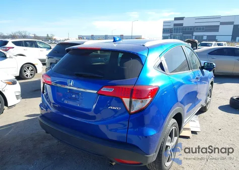 2022 Honda Hr-V Awd Ex from USA, damaged, VIN 3CZRU6H59NM765060